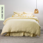Ecoanthology 100% Linen Duvet Cover Set
