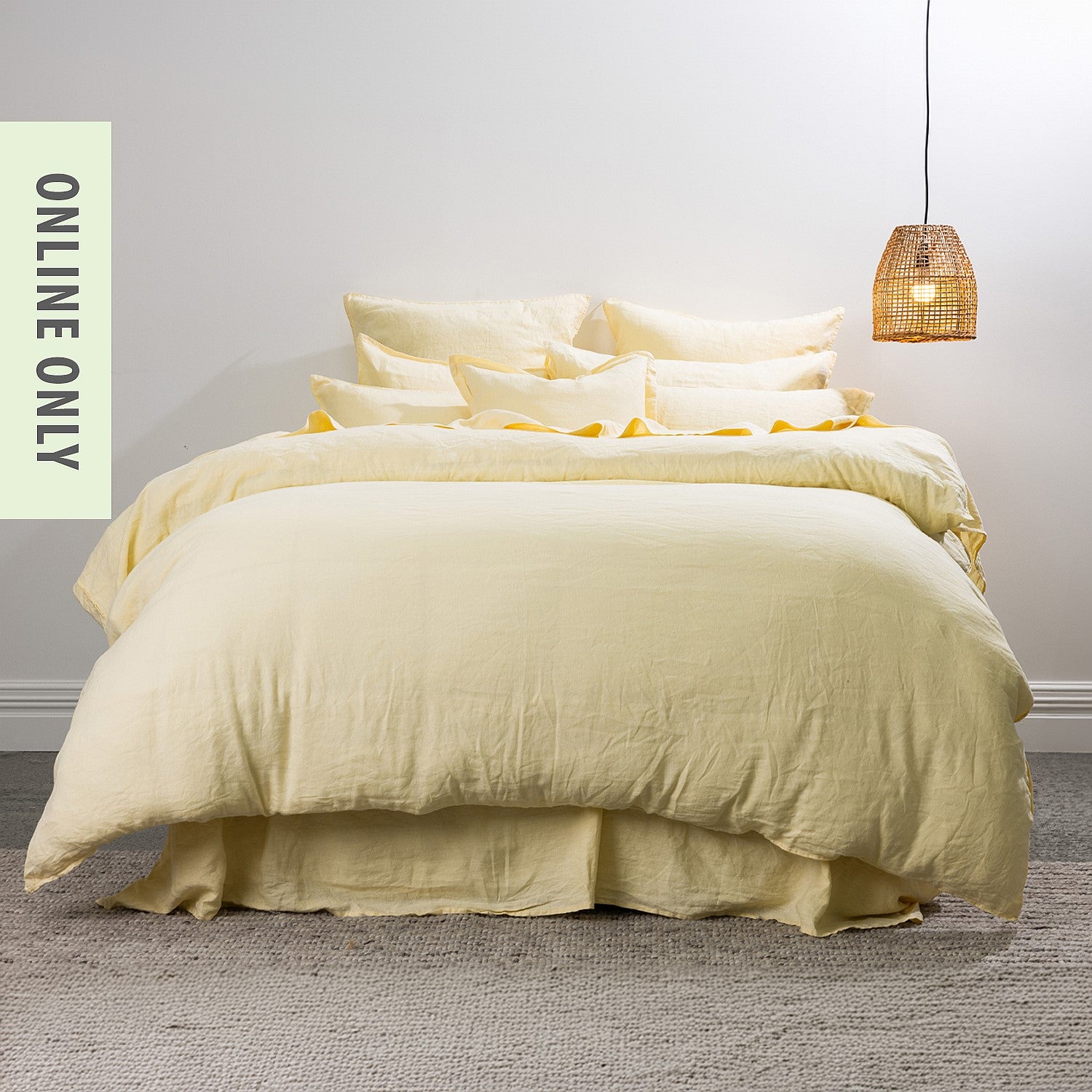 Ecoanthology 100% Linen Duvet Cover Set