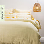 Ecoanthology 100% Linen Duvet Cover Set