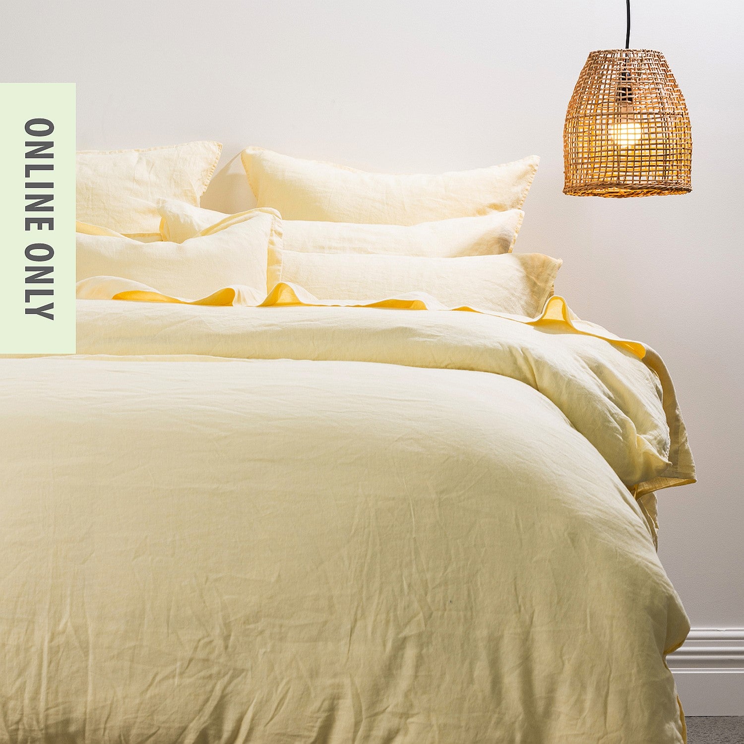 Ecoanthology 100% Linen Duvet Cover Set