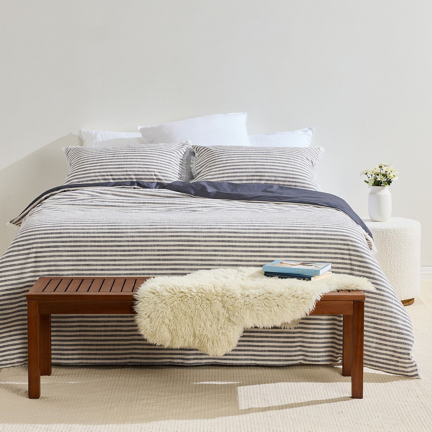 Cove Ollie Cotton Duvet Cover Set