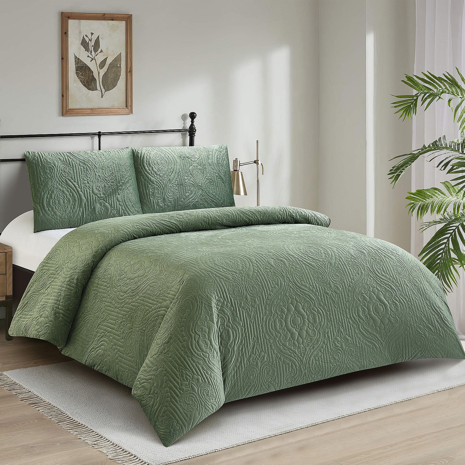 Solace Paige Velvet Duvet Cover Set