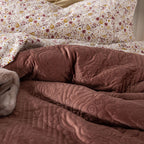 Solace Paige Velvet Duvet Cover Set