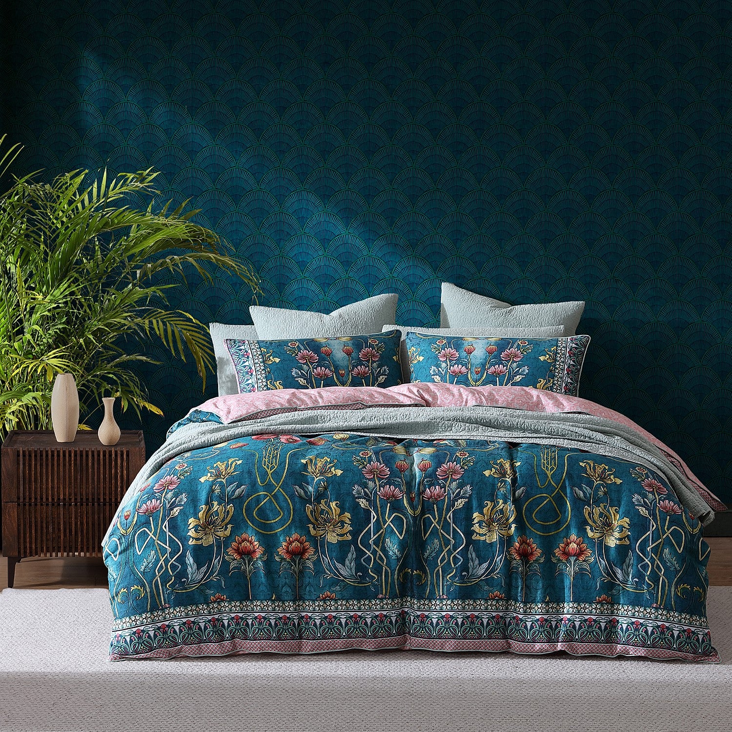 Logan & Mason Cassius Cotton Duvet Cover Set