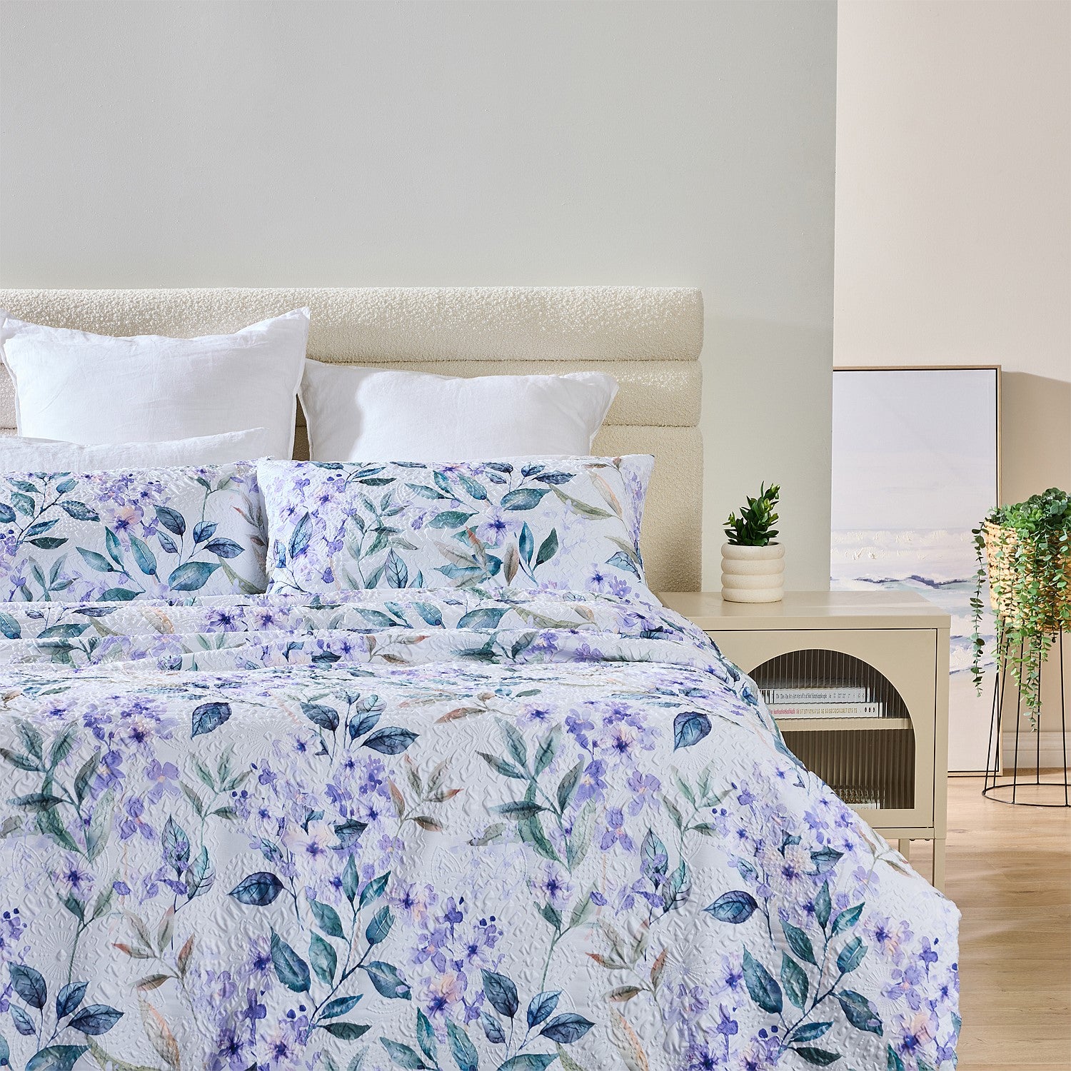 Hometones Audrey Textured Duvet Cover Set