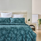 Hometones Gail Textured Duvet Cover Set