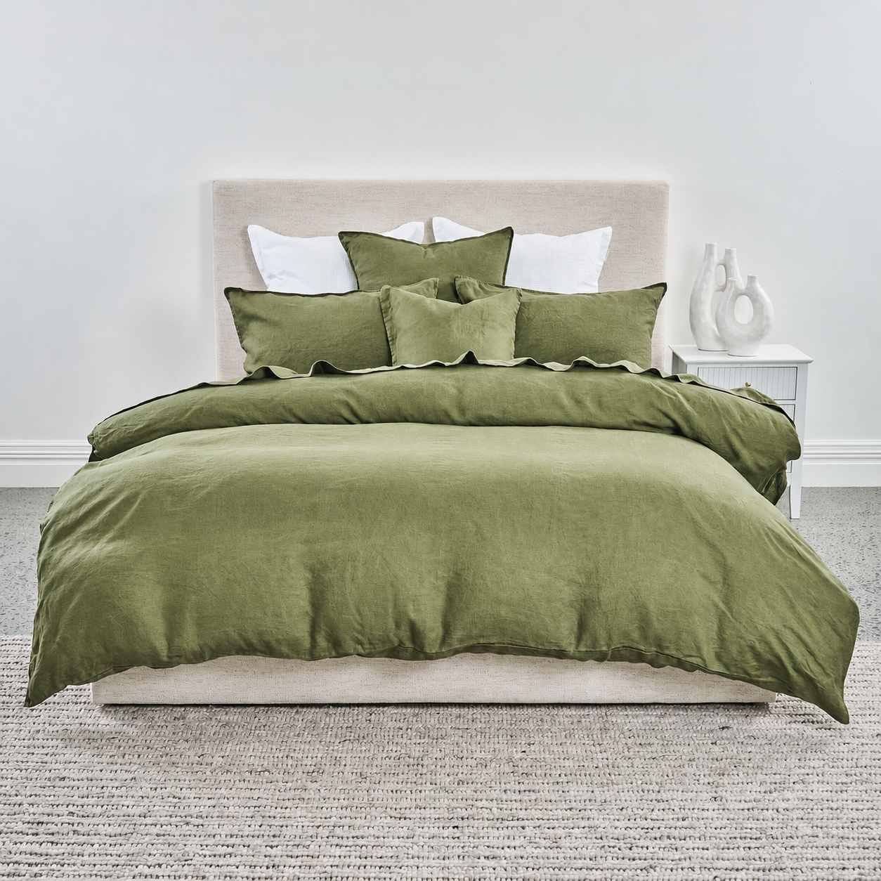 Ecoanthology 100% Linen Duvet Cover Set