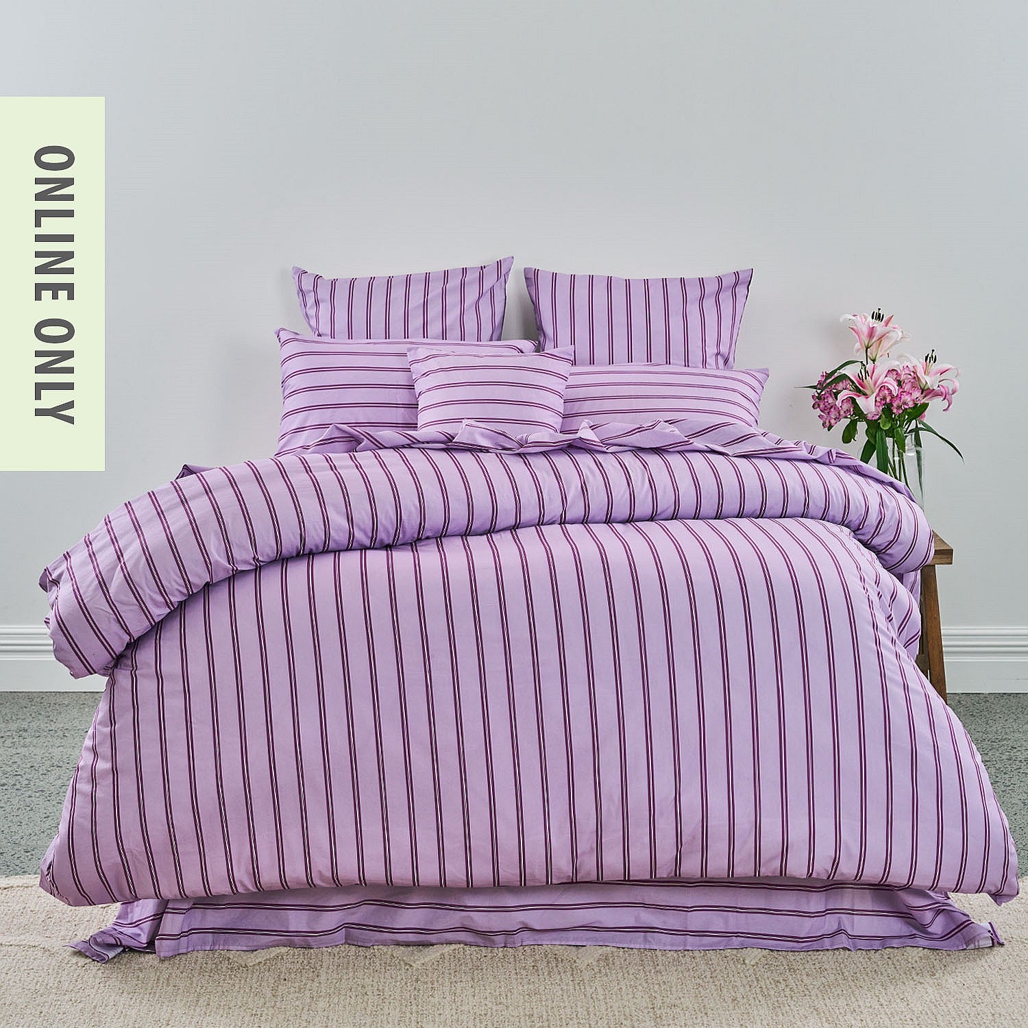 Marlo Brooke Cotton Duvet Cover Set