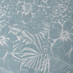 Textured blue floral pattern