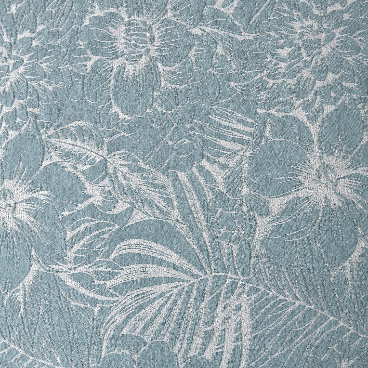 Textured blue floral pattern