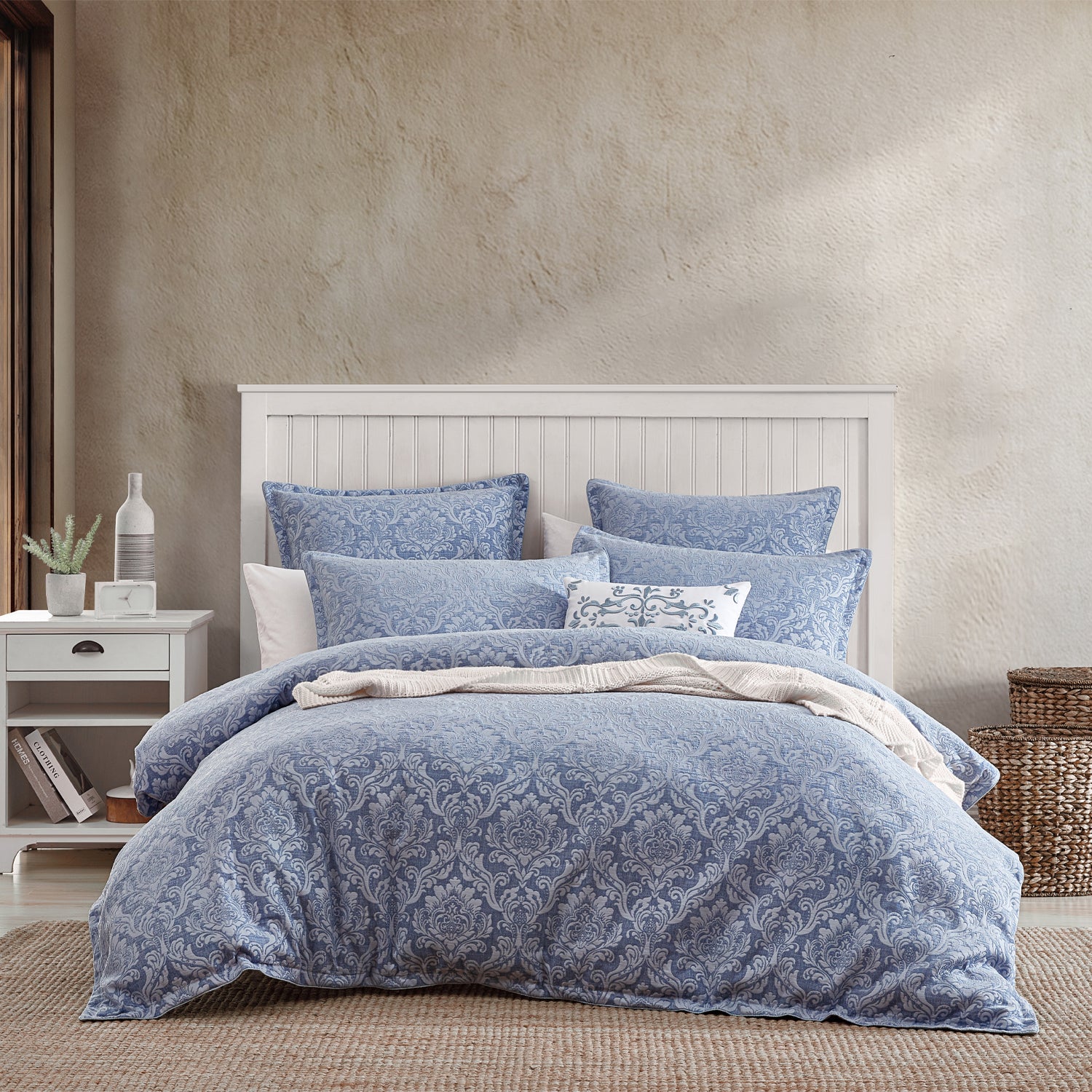 Private Collection Monterey Wedgewood Duvet Cover Set