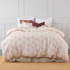 Amparo Veronica 100% French Flax Linen Duvet Cover Set