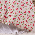 Hush Kids Cherry Flannelette Duvet Cover Set