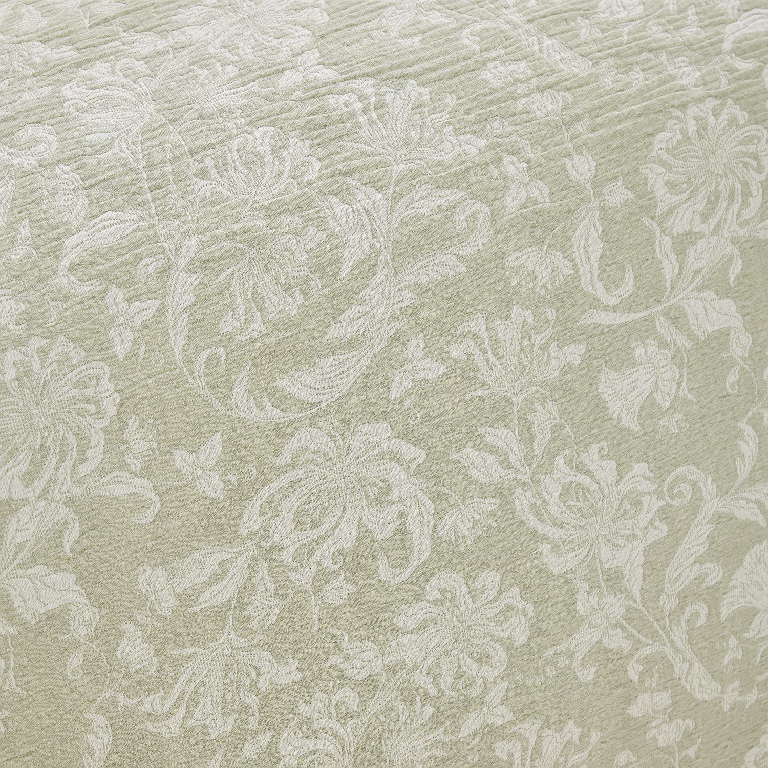 Patterned fabric up close