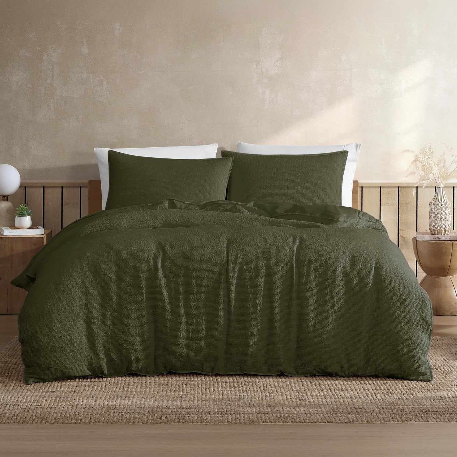 Hometones Hallie Textured Duvet Cover Set