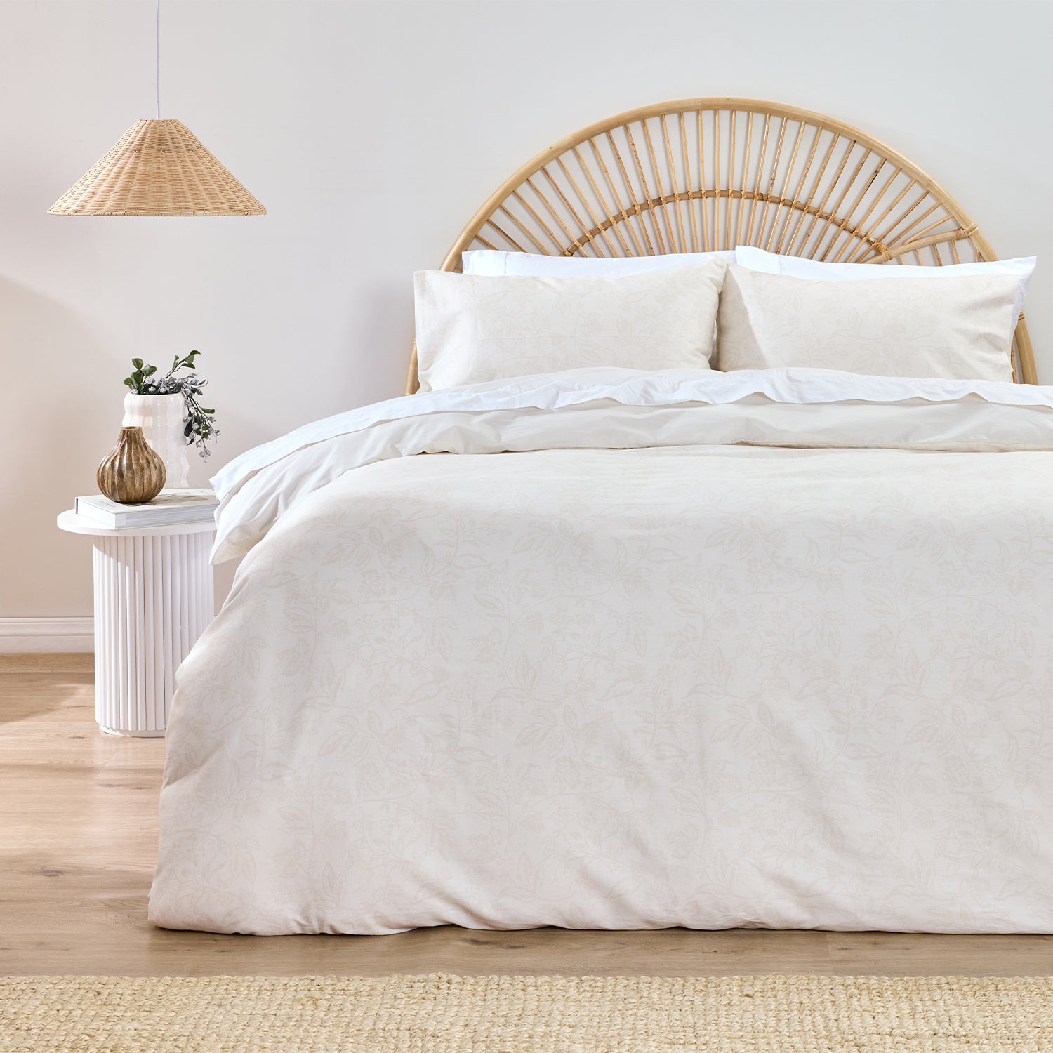 Gracious Living Victoria Cotton Duvet Cover Set