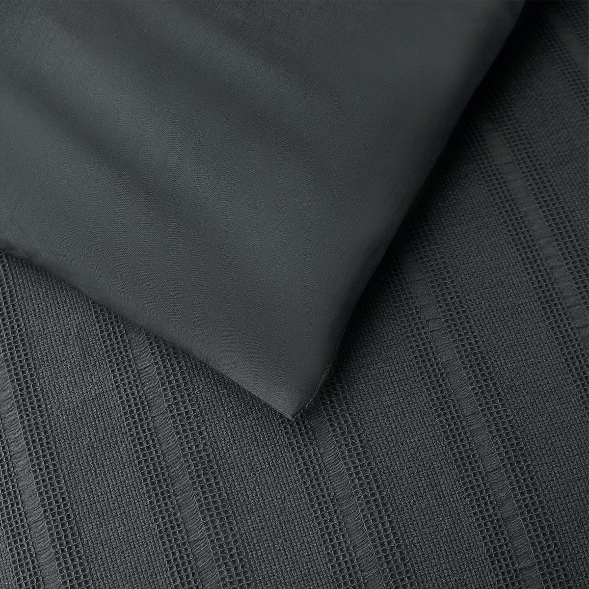Baker St. Linen Tristan Cotton Jacquard Duvet Cover Set