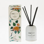 The Artisan Collection Caramel Swirl 200ml reed diffuser with cream floral box.