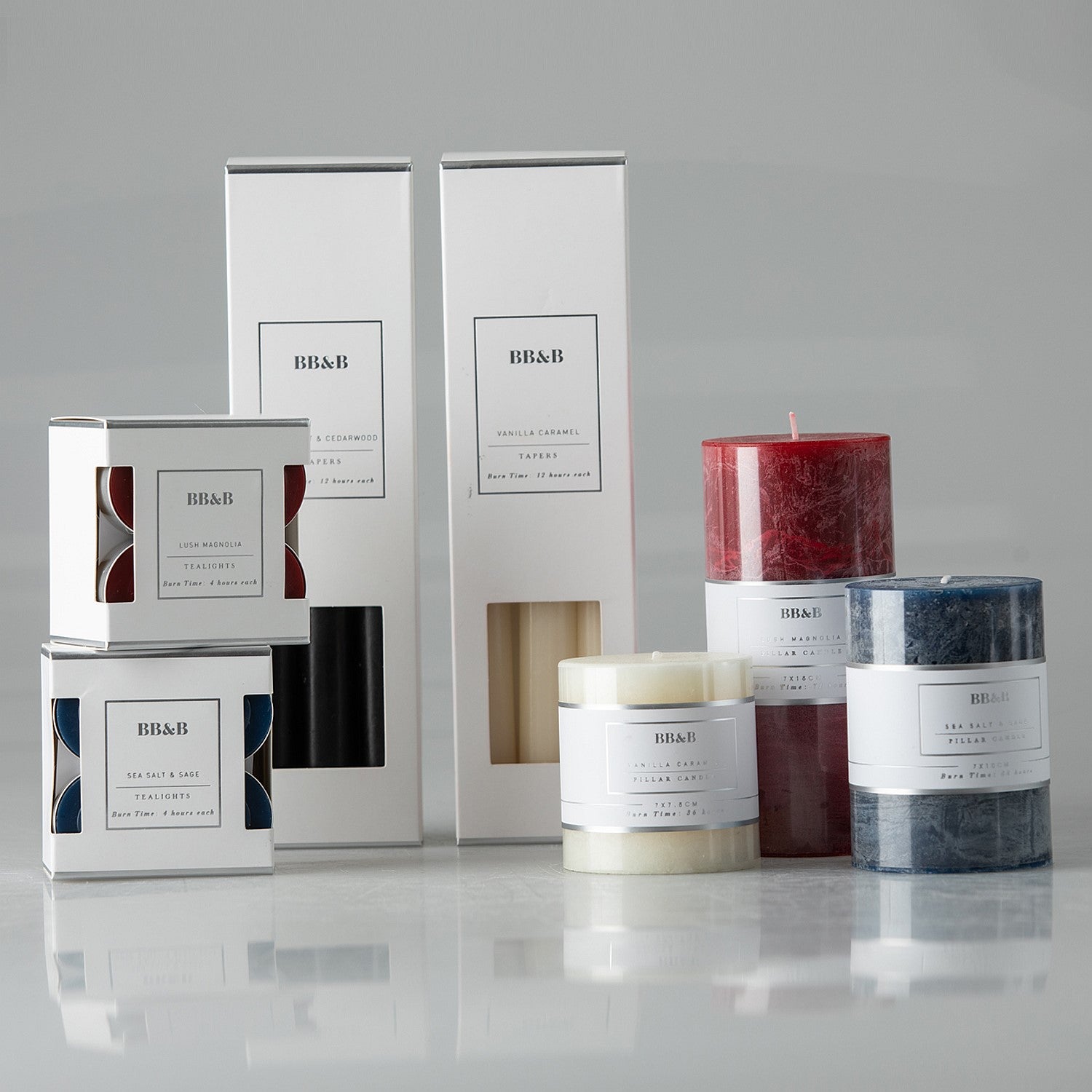 bb&b Scented Set Of 12 Tealight Candles
