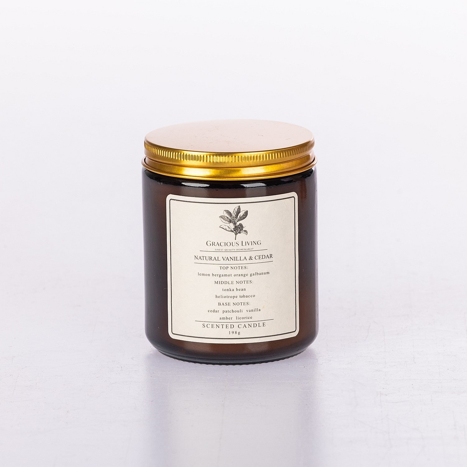 Gracious Living Scented Candle 198g