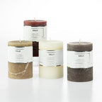 bb&b Scent Free 10cm Pillar Candle
