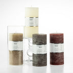 bb&b Scent Free 15cm Pillar Candle