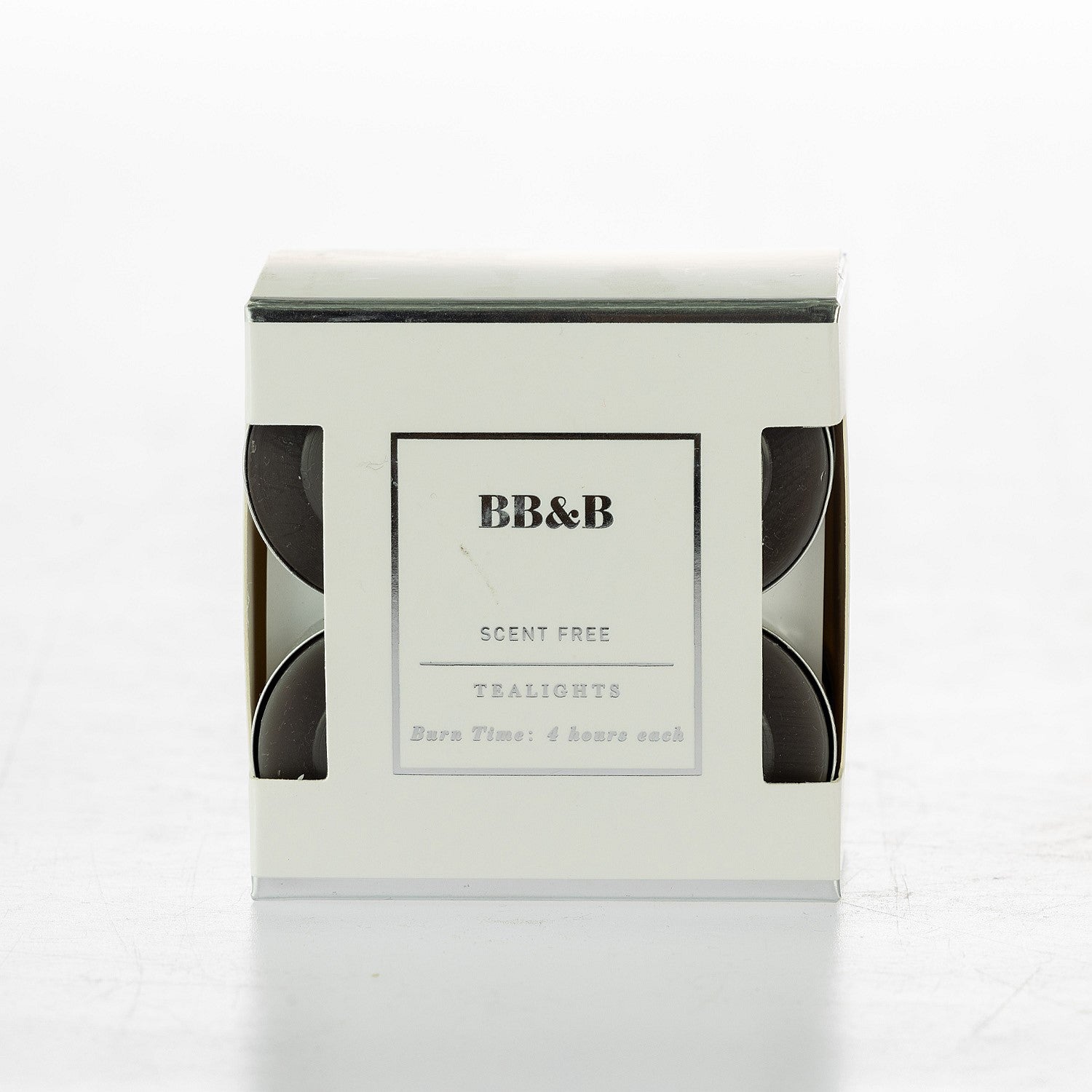 bb&b Scent Free Set of 12 Tealight Candles