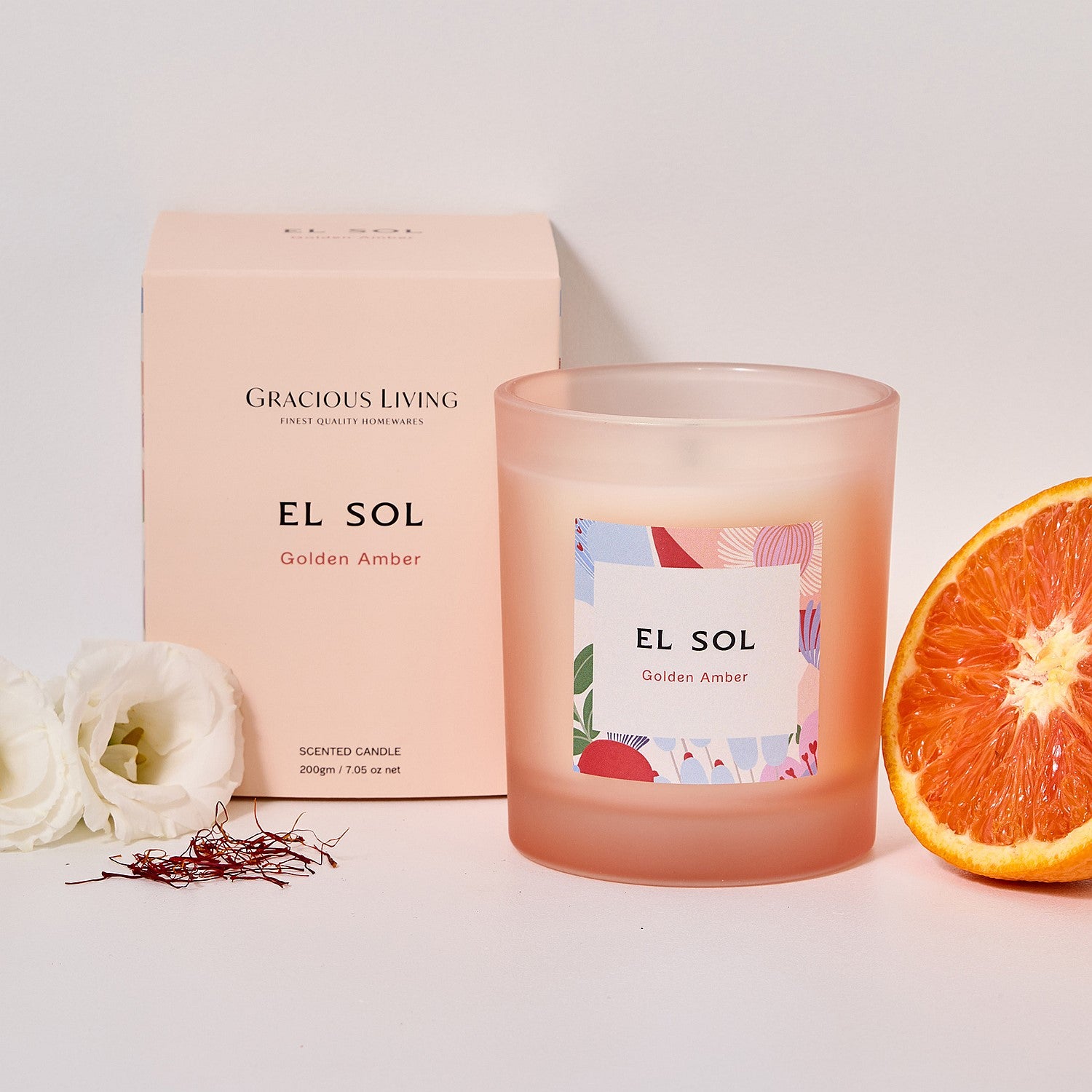 Gracious Living El Sol Candle 200G