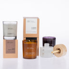 Design Republique Orion fragrance range featuring coordinating scented candles and reedless diffusers in Bamboo Jasmine, Sage Berry Fruit, Lemongrass and Bergamot Sheer Musk.