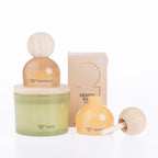 Design Plus Bhodi Reedless Diffuser 70ml in Patchouli, styled to showcase the reedless diffuser design and decorative finish.