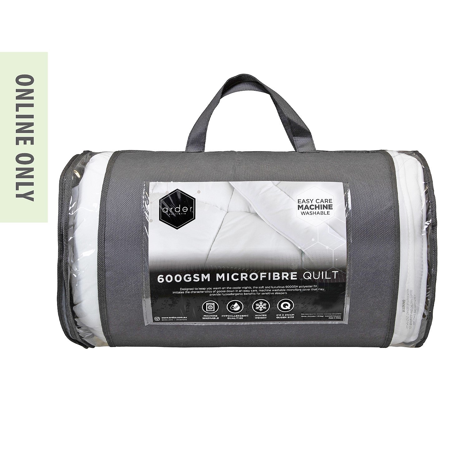 Ardor 600gsm Microfibre Duvet Inner