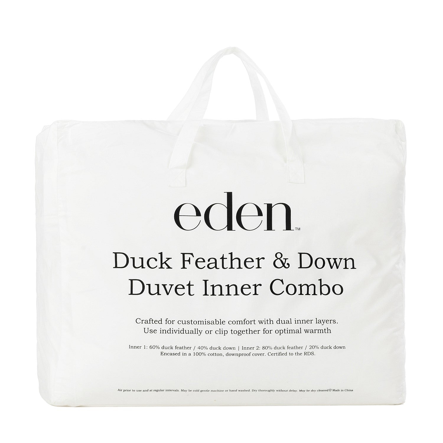 Eden Duck Feather & Down Duvet Inner Combo