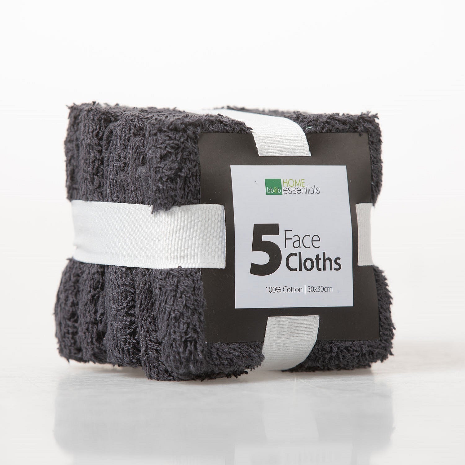 Home Essentials Face Cloth Value 5 Pack
