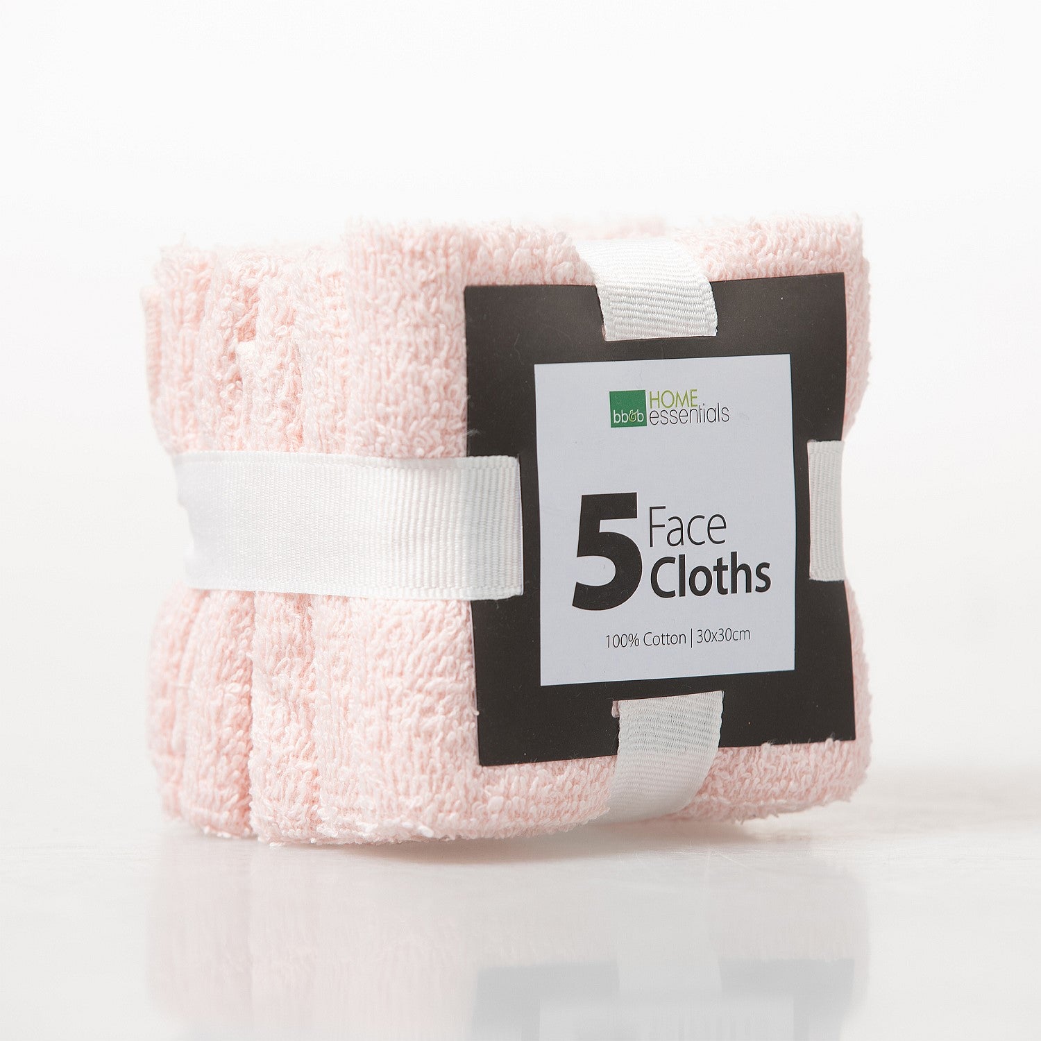 Home Essentials Face Cloth Value 5 Pack