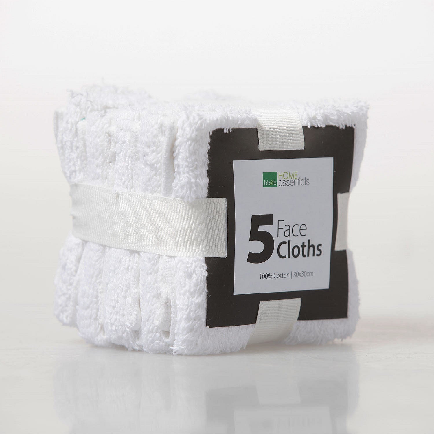 Home Essentials Face Cloth Value 5 Pack
