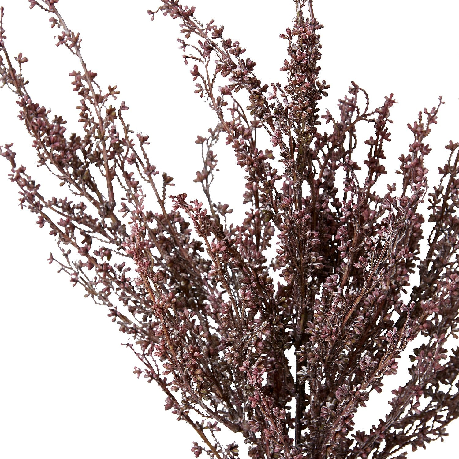 Elme Heather Decor Branch Bundle Deep Mauve