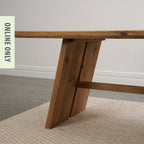 Ecoanthology Recycled Pine Trestle Table