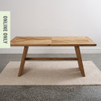 Ecoanthology Recycled Pine Trestle Table