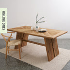 Ecoanthology Recycled Pine Trestle Table