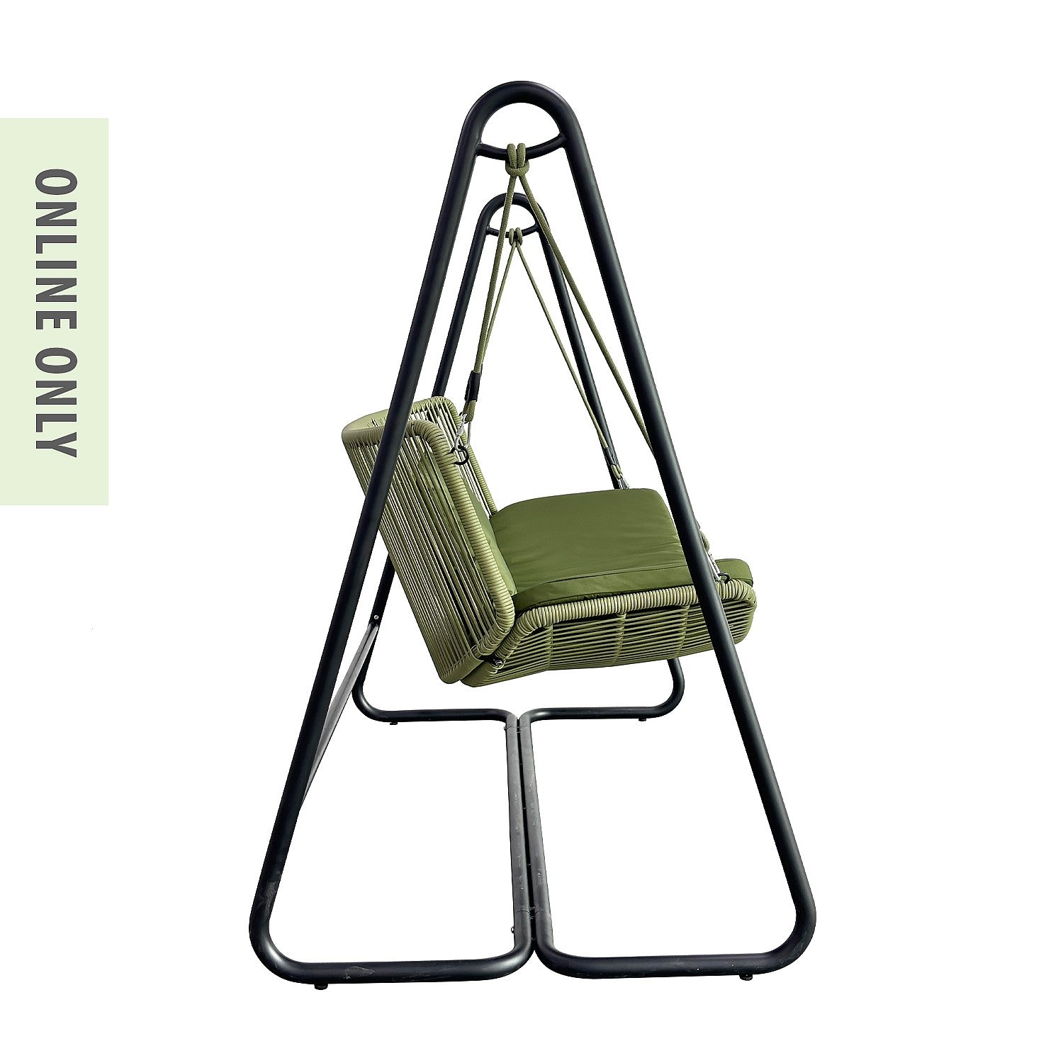 Outsidings Andy Two Seater Swing Chair Green