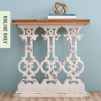 Gracious Living Lily Ornate Console Table