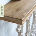 Gracious Living Lily Ornate Console Table