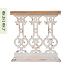 Gracious Living Lily Ornate Console Table