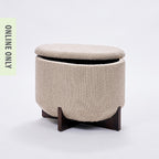 Design Republique Ayla Boucle Storage Ottoman