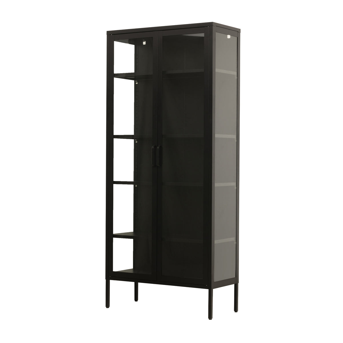 Design Republique Lincoln Tall Cabinet Black | Bed Bath & Beyond NZ