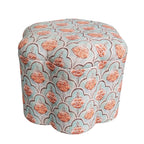 Design Republique Asti Flower Ottoman