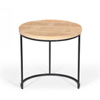 Amparo Reclaimed Set Of 3 Side Tables