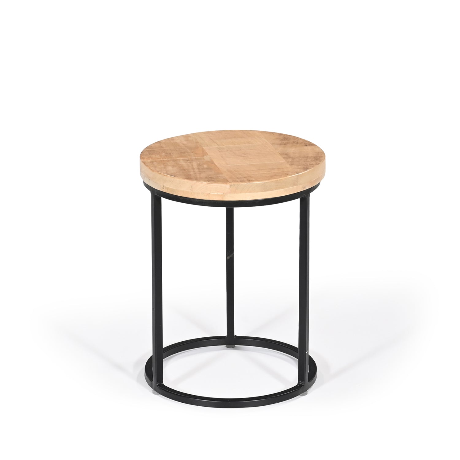 Amparo Reclaimed Set Of 3 Side Tables
