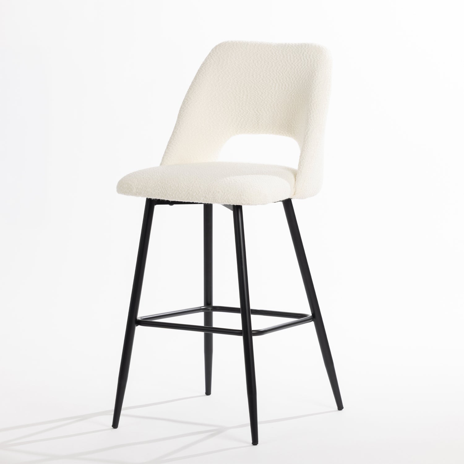 Design Republique Olivia Boucle Bar Stool