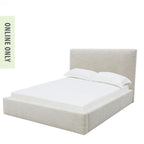 Cove Marina Linen Look Bed Frame